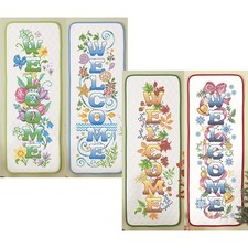 Herrschners  Seasonal Welcome Wall Hanging Se...