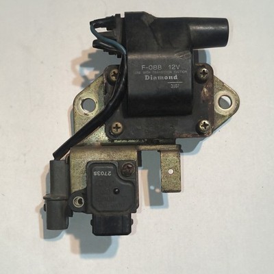 OEM Mitsubishi J121 Power Unit Module & Diamond F-088 Ignition Coil, Mighty Max
