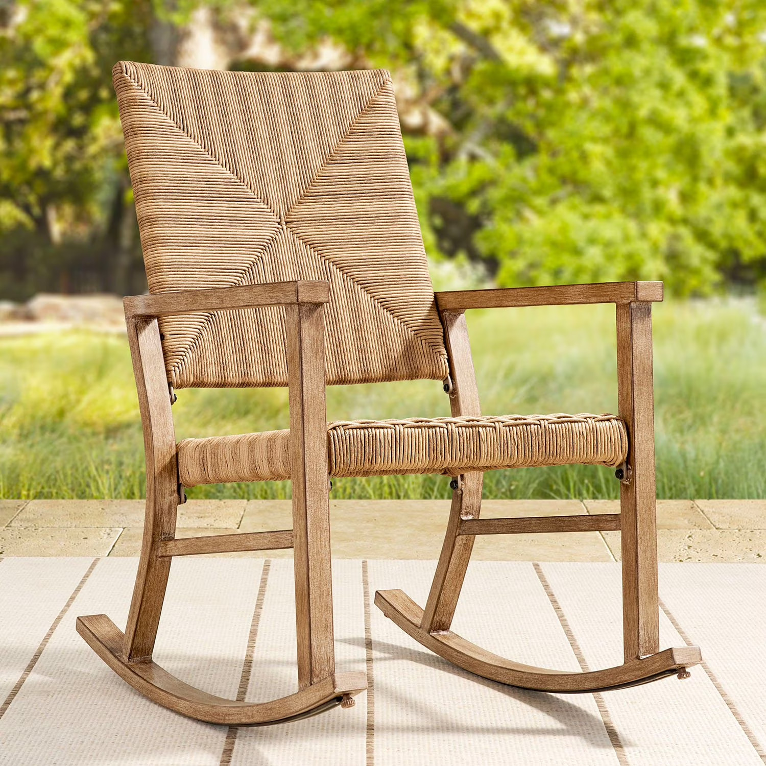 Member's Mark Grant Outdoor Wicker Rocking Chair