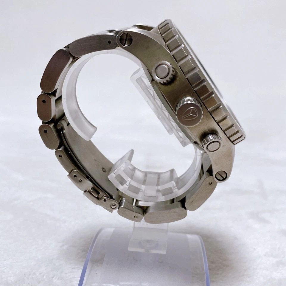 Редкий хронограф NIXON 51-30 — 300 м для дайверов — серый циферблат — розовое золото — 57 мм — отличное состояние - Изображение 4 из 4