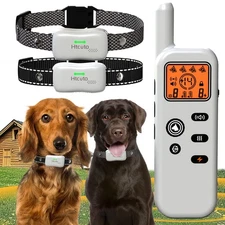 Wireless Dog Fence & Ultrasonic Training Collar -1160-Yard Adjustable Boundar...