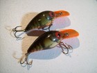 2 PRE RAPALA STORM WIGGLE WART NATURAL GREEN CRAW FISHING LURES V63 — photo 2