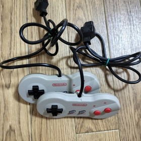 Nintendo New Famicom Console Set AV Cable AC Adapter Mario Bros 1 & 3