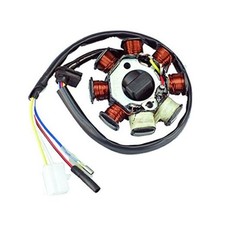 New Alternator Magneto Stator 8 coil 8 Pole 4-wire for Gy6 50cc AC ATV Scooter