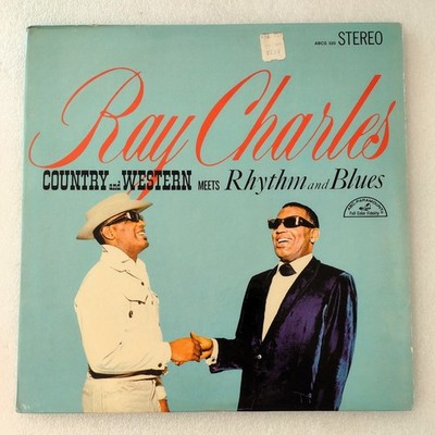 Ray Charles ''Country And Western Meets Rhythm And Blues'' Stereo LP