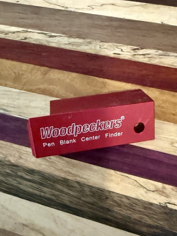 Woodpecker’s One Time Tools Pen Blank Center Finder