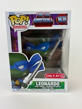 Funko Pop  Leonardo in Eternia Armor  part of the  Turtles of Grayskull   1635