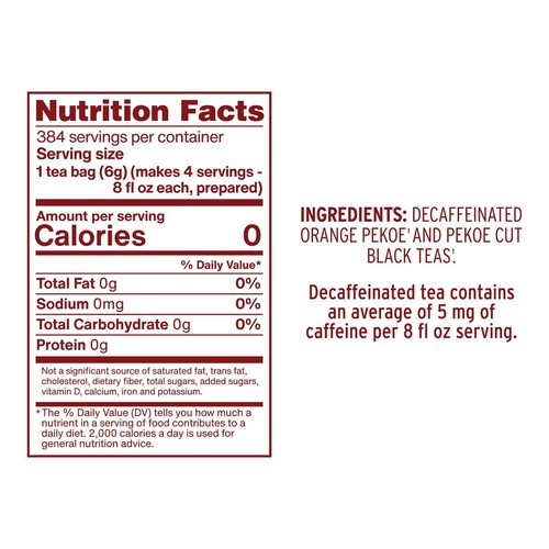 2er Pack Luzianne entkoffeinierter Tee, 96 ct. - Bild 2 von 6