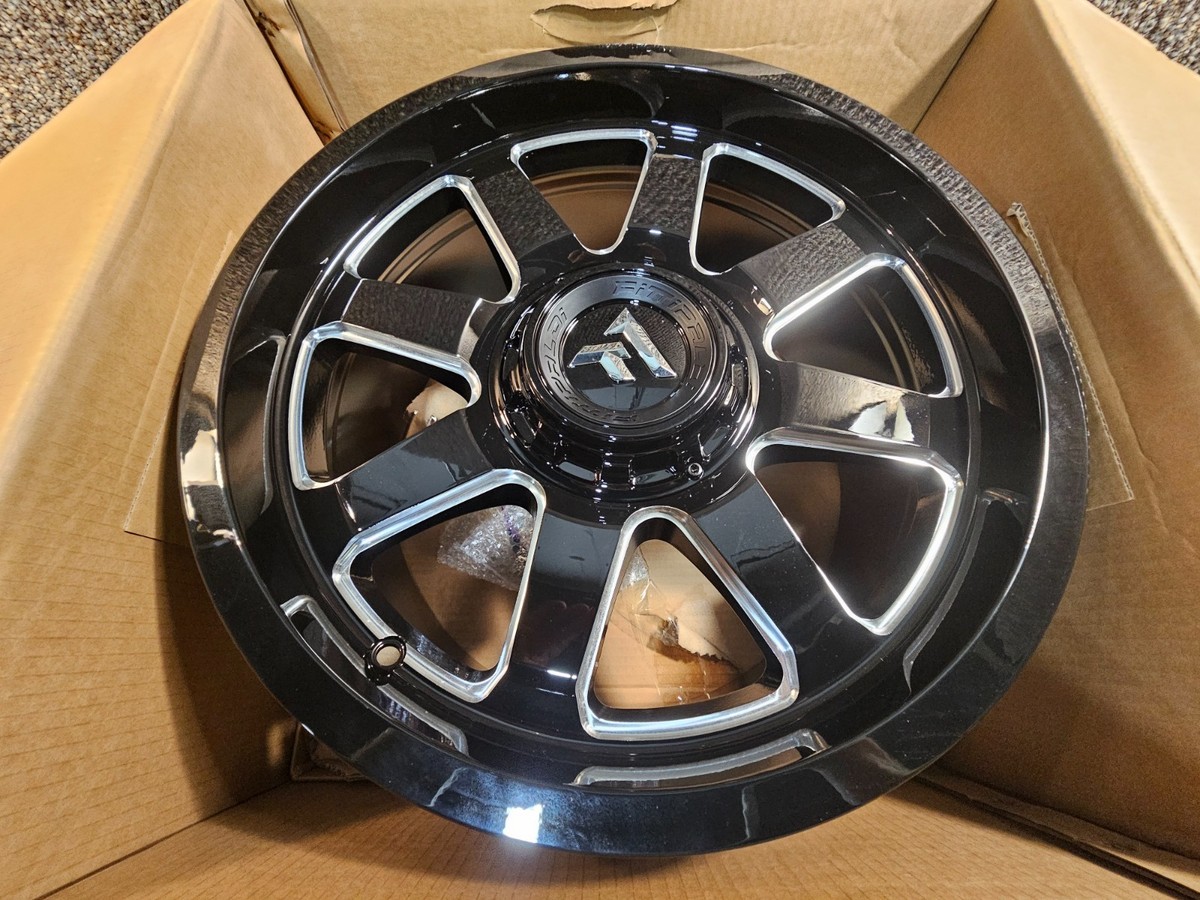QTY 1) Fittipaldi OffRoad FA16 Gloss Black Wheel Rim 18x9 6x135