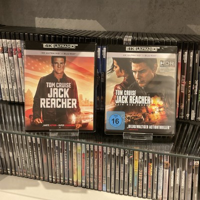 Jack Reacher 1+2 ULTRA HD + BLU-RAY 