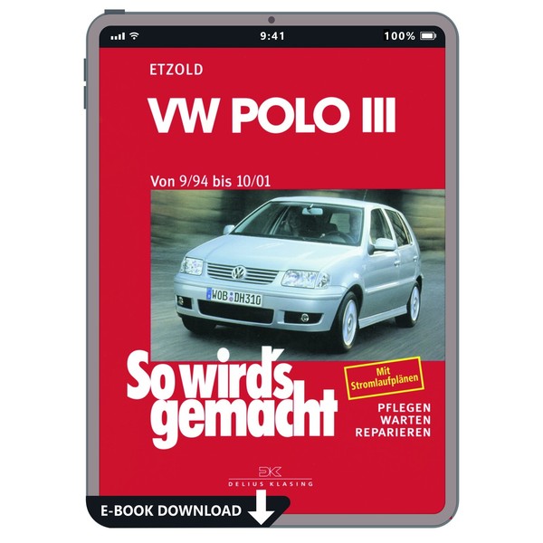Vw Caddy 2 Ii Typ 9KV 1994-2001 So Wird's Gemacht Reparaturanleitung E-Book Pdf-image