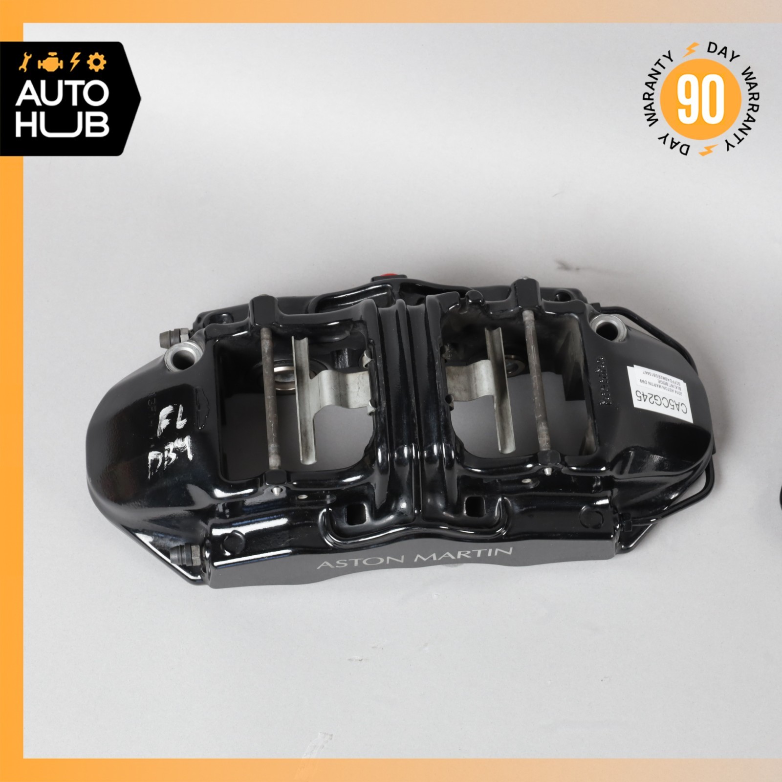 Aston Martin DB9 DBS Vantage Front Brake Calipers Brembo Set AD232C463CA OEM 22k