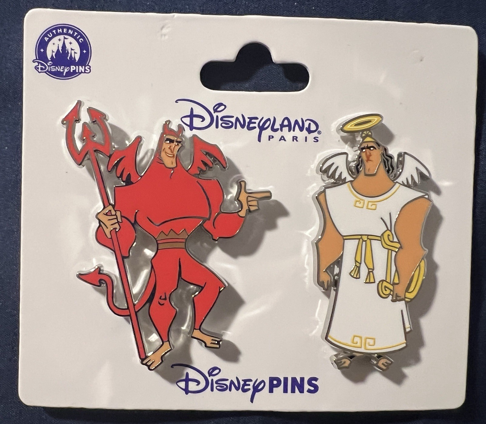 Disneyland Paris DLP Kronk Angel and Devil Pin Emperor's New Groove