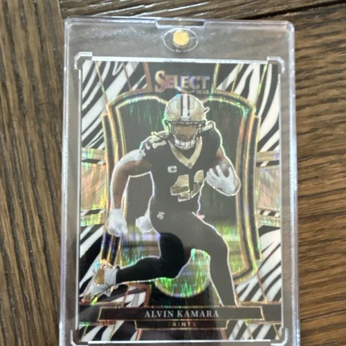 Panini 2025 Select Alvin Kamara Saints #140 Premier Level Prizm
