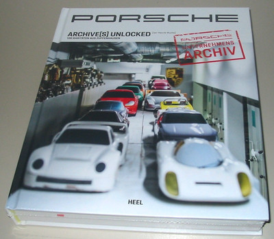 Bildband Porsche Archives Unlocked 100 Raritäten aus Zuffenhausen Buch NEU