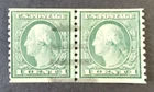 US Stamps Collection Scott#452 1c Washington Used Pair postmarged