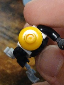 LEGO Ninjago Sensei Wu Evil Techno Rebooted Minifigure(possible Misprint)