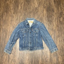 Levi  s Type III Denim Trucker 70505 Jacket Size 38 Vintage 70s No Pocket