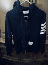 Thom Browne 100 cotton 4-bar sweater - 100 Authentic