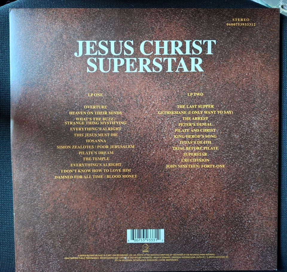 Andrew Lloyd Webber Jesus Christ Superstar DoLP 50th Anniversary - Bild 2 von 2