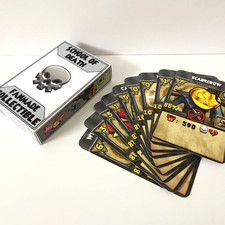 Wizard101 Fanmade Handmade Collectible Death Card Deck 45 School Cards