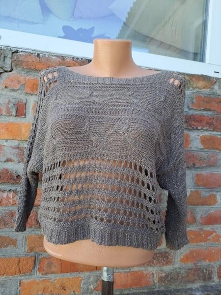 Women Ballin Poncho Beige Cotton 34 / XS / 42