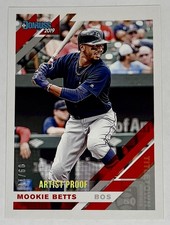 Mookie Betts 2019 Panini Donruss - Variation #101 Press Proof Dark Jersey /10