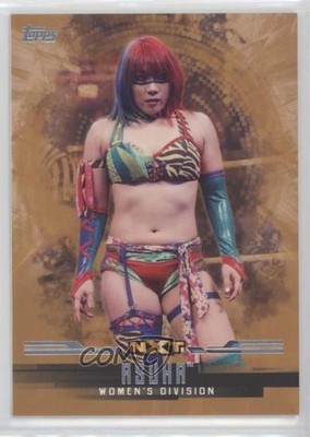 2017 Topps WWE Undisputed Women's Division NXT Bronze 65/99 Asuka #W-17 00gy