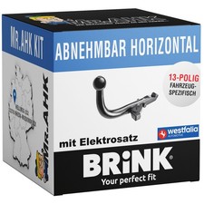 Brink Anhängerkupplung abnehmbar für Opel Corsa E 14-19 mit 13pol spez.