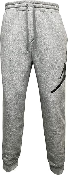 Nike Jordan – Pantalón Chándal Hombre Gris XL Felpa Logo Negro Comodidad TOP