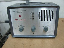 RCA Color Bar Dot Crosshatch Generator Color Television WR-64B UNTESTED