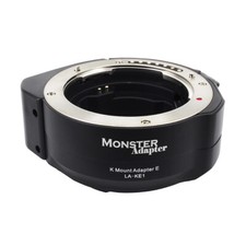 Monster Adapter LA-KE1 Autofocus Lens Adapter for Pentax K-mount Lens to Sony E