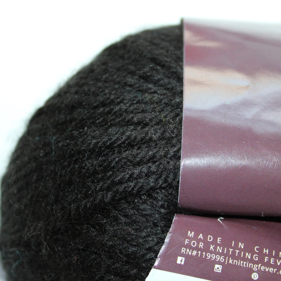 OFERTA Ella Rae Acogedora Suave Gruesa Col 219 Espacio Profundo Negro Lana Acrílica 3.52oz 131y Foto 2 de 4