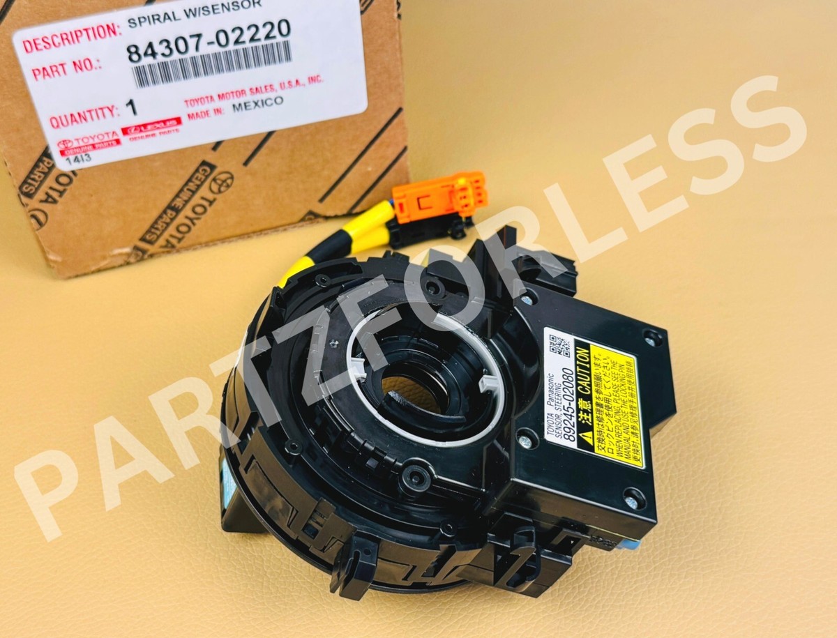 84307-02220 TOYOTA GENUINE CABLE SUB-ASSY, SPIRAL W/SENSOR 