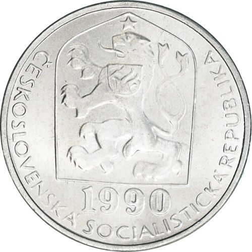 [#181764] Pièce de monnaie, Tchécoslovaquie, 10 Haleru, 1990, ONCE, aluminium, KM:80 - Photo 1/2