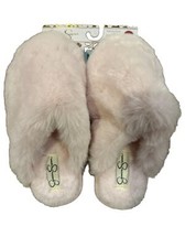 Fluffy Pink Memory Foam Indoor/outdoor Slippers