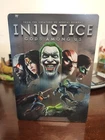 Injustice: Gods Among Us Xbox 360 Steelbook Only NO GAME -- Good Condition