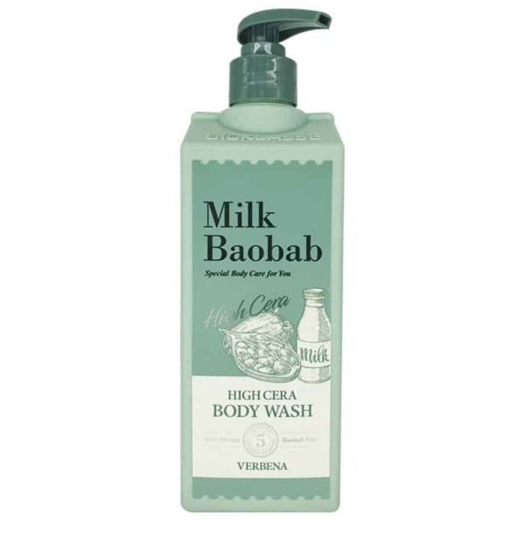 Milk Baobab Body Wash 500ml 16.9oz White Musk Baby Powder Florabuke K