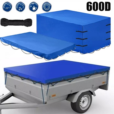 Anhängerplane Flachplane Abdeckplane PVC Hochplane für PKW Stema Hänger F750 850