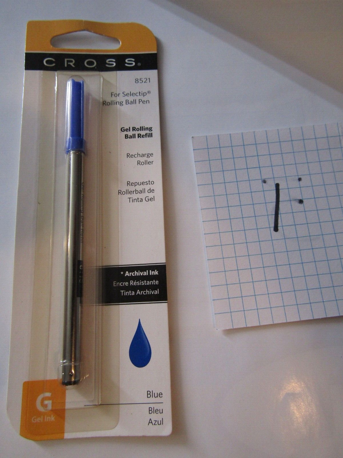 Refill Porous Point Pens Cross 8442 Porous Point Refill Fine Blue Ink