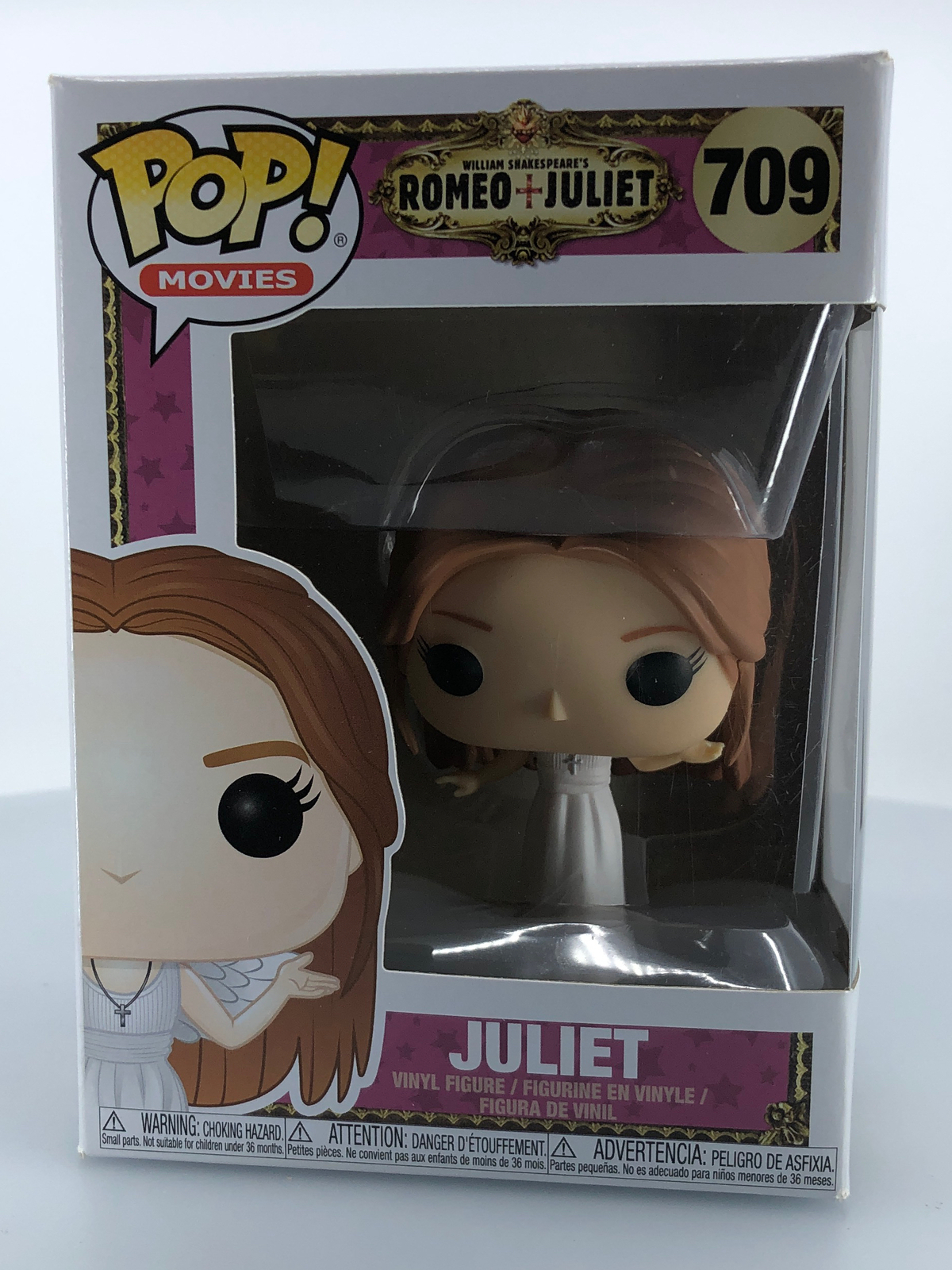 Funko Pop! Figura De Vinilo De Películas Romeo + Julieta #709 Dañada