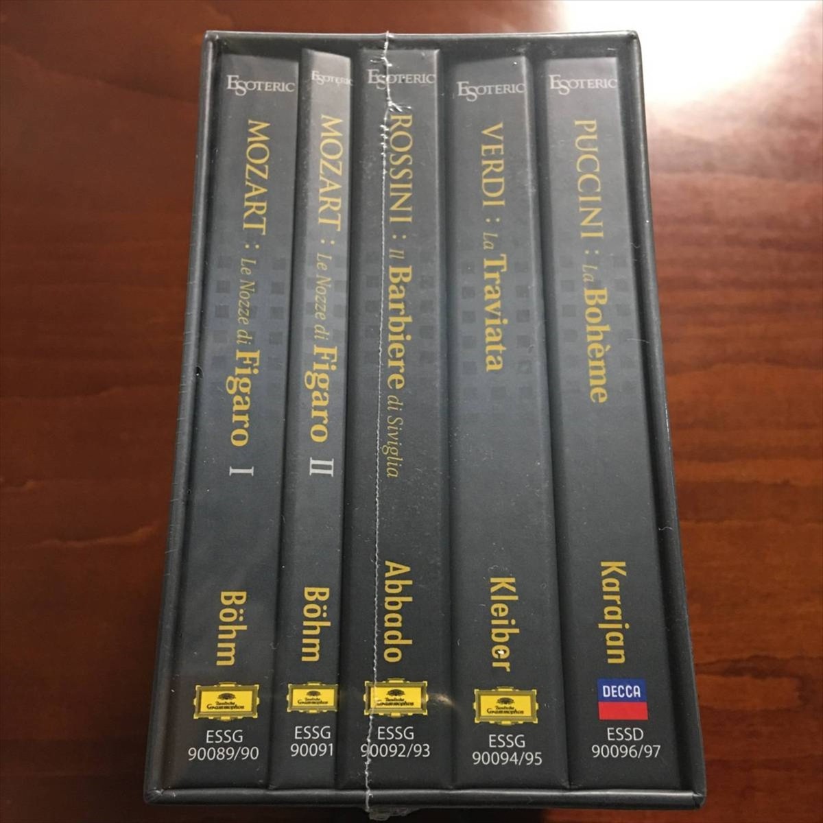 ESOTERIC SACD / CD Hybrid 4 GREAT OPERAS 9CD BOX Box set from