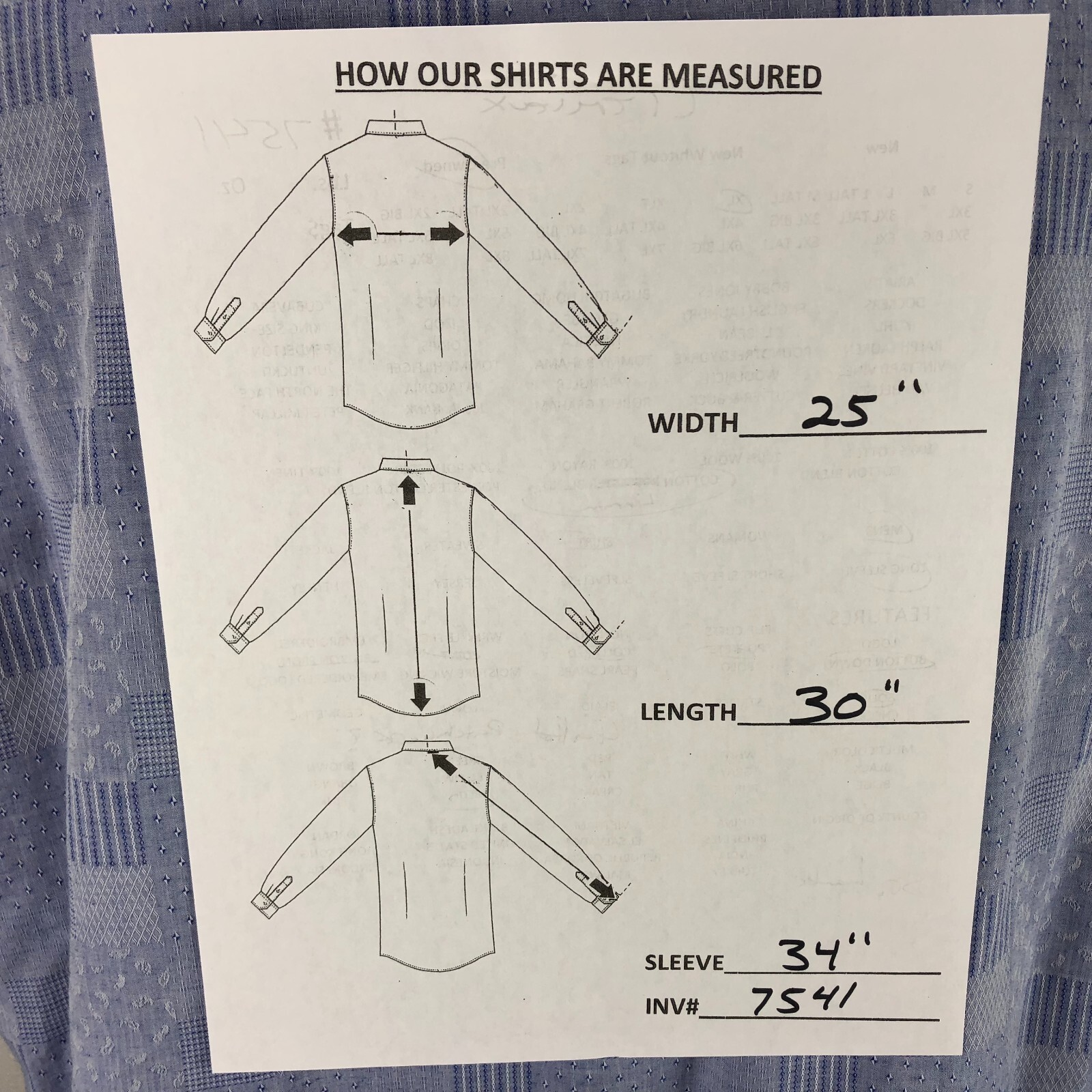 Cremieux XL Solid Blue Quilted Patchwork Button-U… - image 6