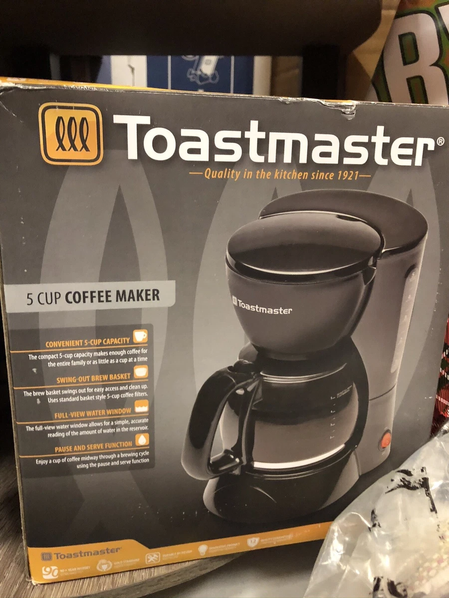 Toastmaster 5-Cup Coffee Maker