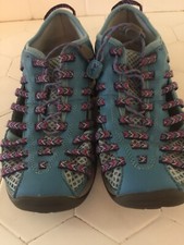 Chaco BLUE Slip On Athletic Water Shoes US WOMEN SZ 6.5