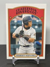 Heriberto Hernandez 2021 Topps Heritage #151 Tampa Bay Rays