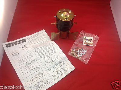 24V 8A Starter Solenoid Triple Magnetic Switch - Compatible With Delco, Leece Neville, Cummins, Mack & More