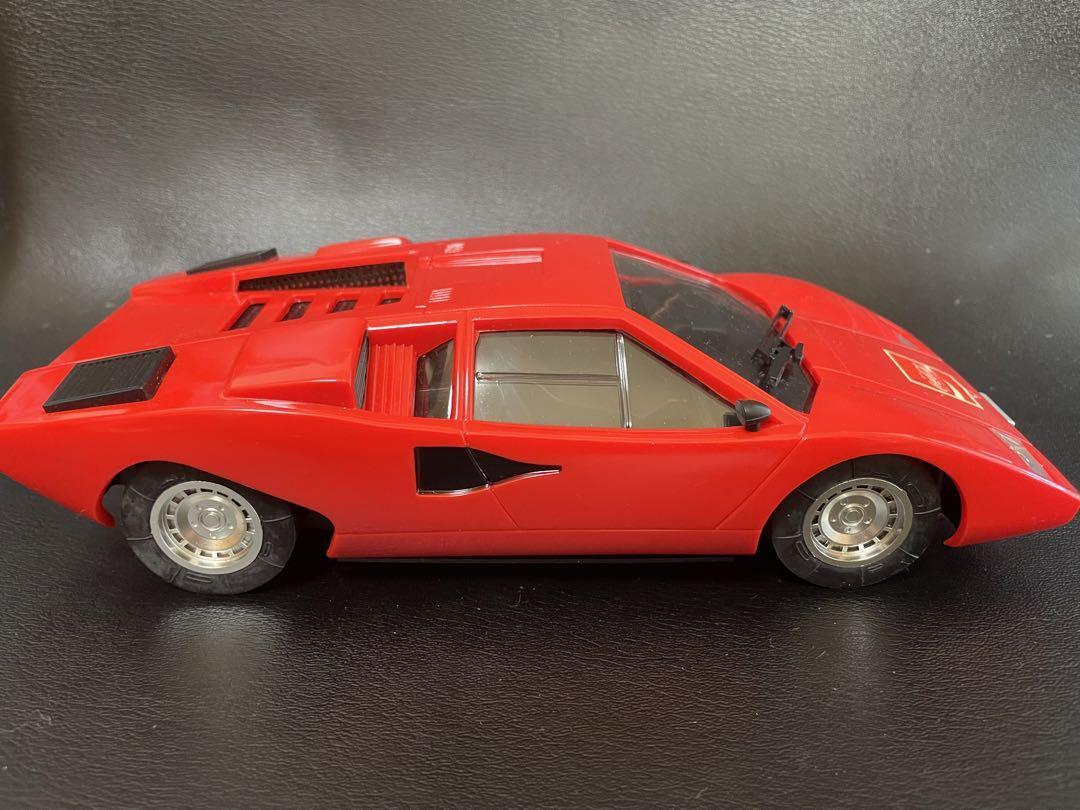 Coca-Cola Supercar Radio Lamborghini Countach w/Box Antique Rare