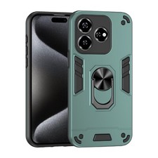 Custodia per ZTE Blade V60 Vita / Axon 60 Lite Armor anello magnetico TPU verde