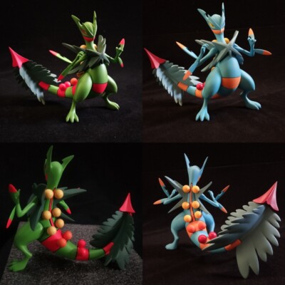 Anime Monster Sceptile Figure Resin Statue Model Toy Collection Limited Edition
